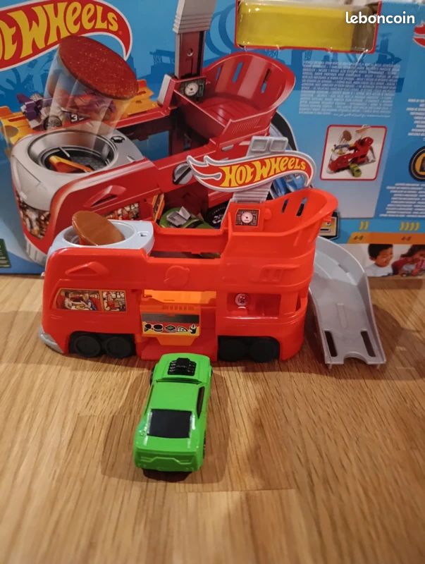 Hot wheels city: Camion restaurant et course (image 2)