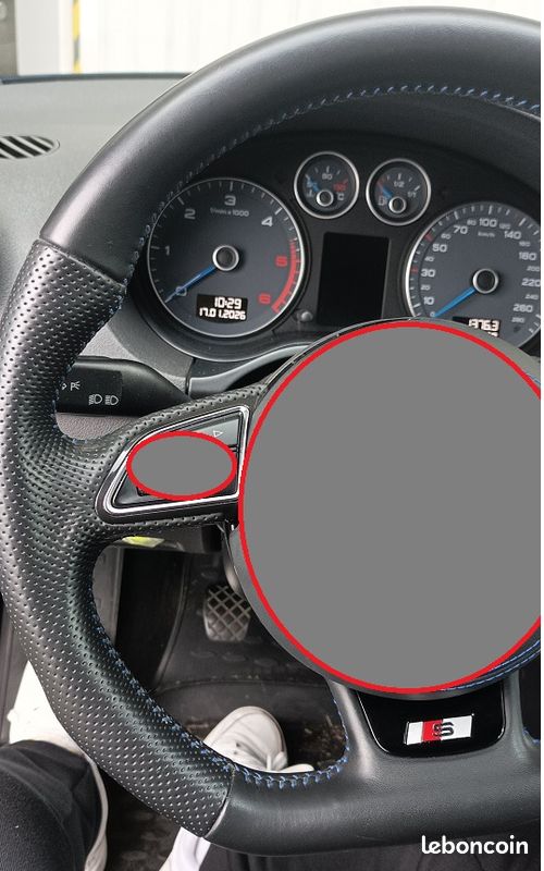 Volant Méplat Sline Audi A4 A3 A5 ... (image 2)