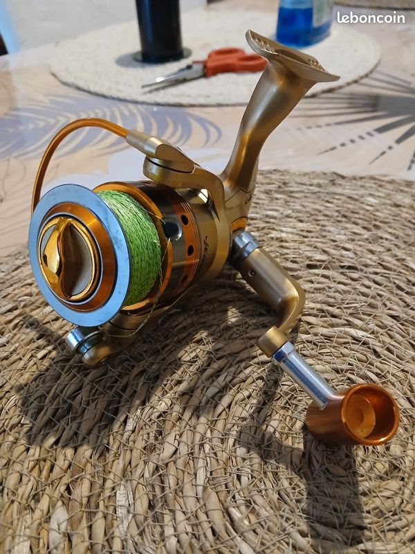 Moulinet Toupie Vintage Omori Seisakusho "Diamond Super 700" - Occasion Fonctionnel - Collection Pêche