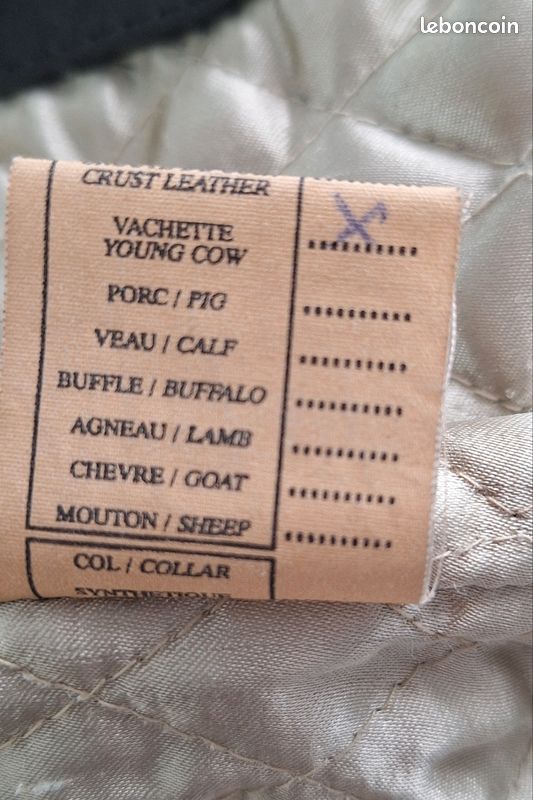 Blouson cuir Redskins (image 10)