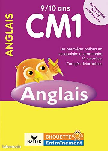 Anglais Cm1+ mémo maths CM1 et 180 jeux CM1 (image 1)