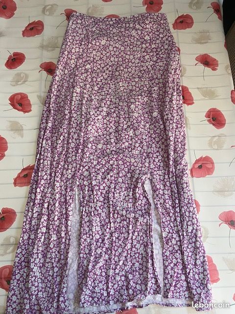 Jupe IKKS fleurs XS (image 1)