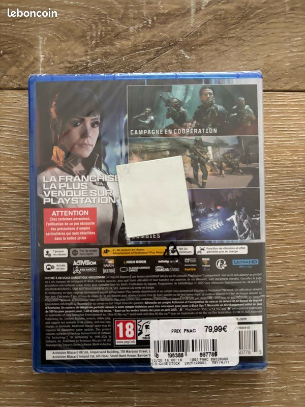 Jeu Call of Duty Black ops 7 sous blister (image 2)