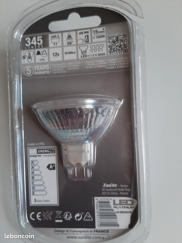 Maison. Ampoules accroche rideaux (image 4)