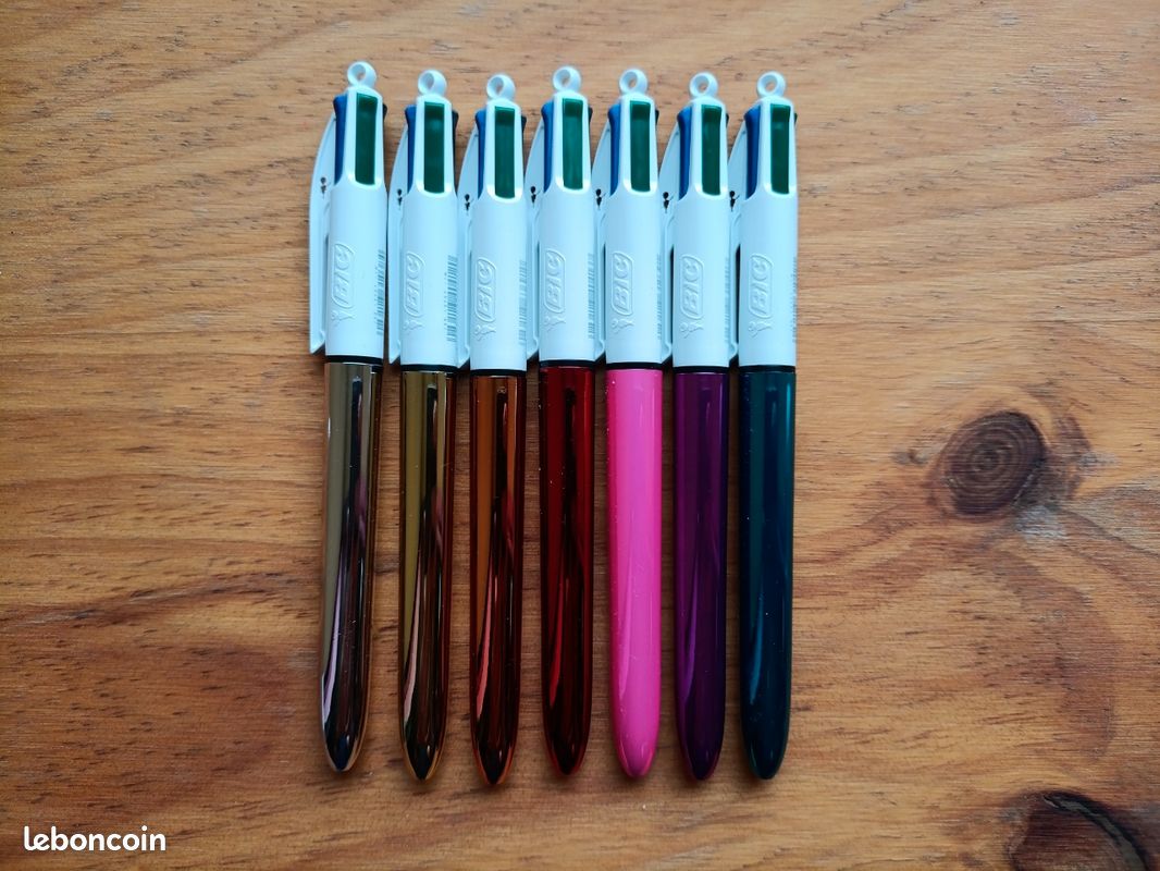 Lot de 7 BIC 4 couleurs (image 3)