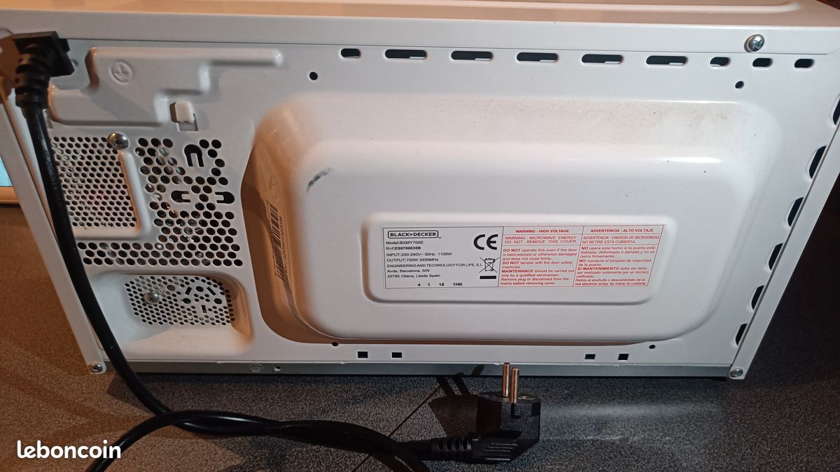 Micro-ondes Black+Decker (image 4)