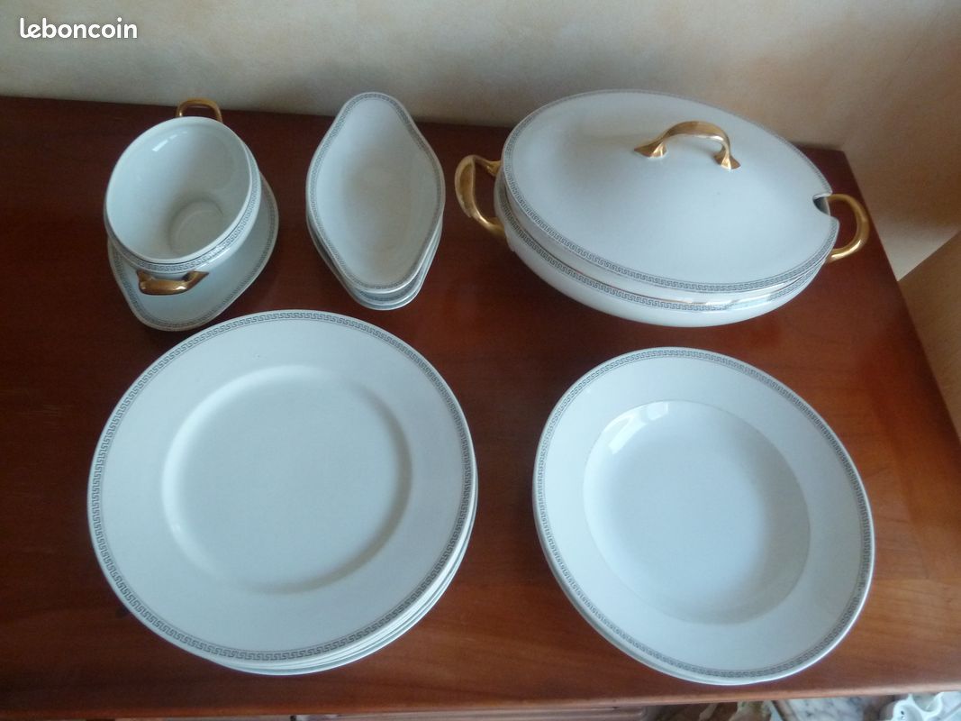 Partie de Service Bernardaud Charlionais Pourrailly (image 15)