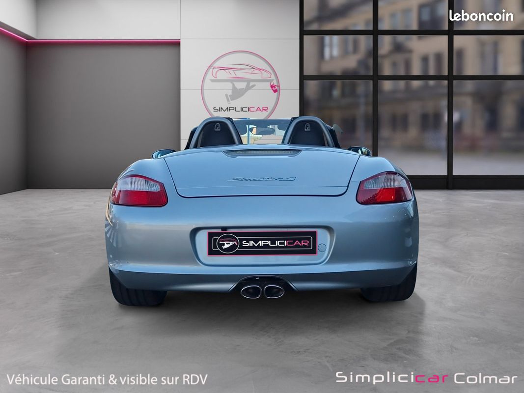 PORSCHE BOXSTER 3.4 S TIPTRONIC 295Ch Carplay Camera Recul Sièges Chauffants Garantie 12 mois (image 5)