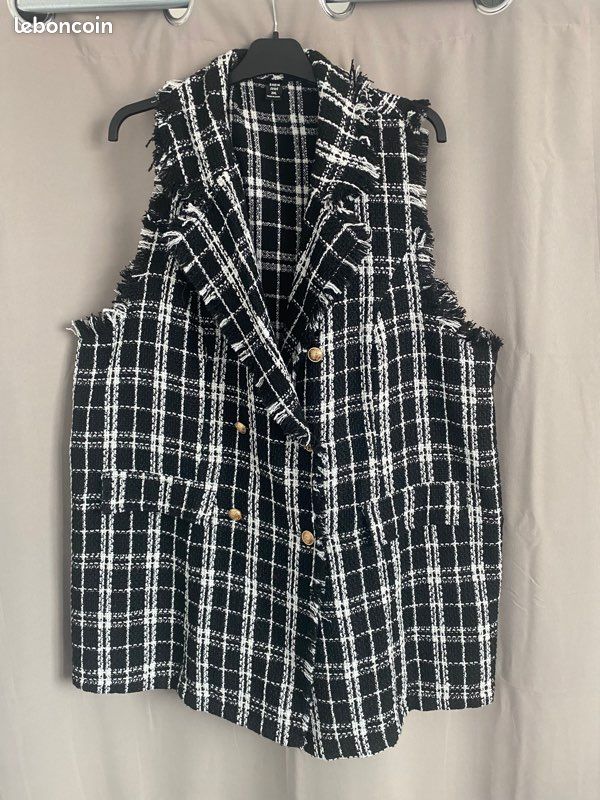 Pull Ample Gilet Sans Manche Femme Shein Cardigan Sans Manches