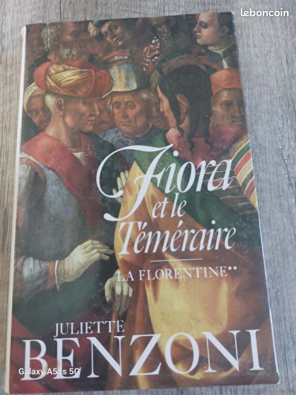 JULIETTE BENZONI "Fiona et le téméraire" (image 1)