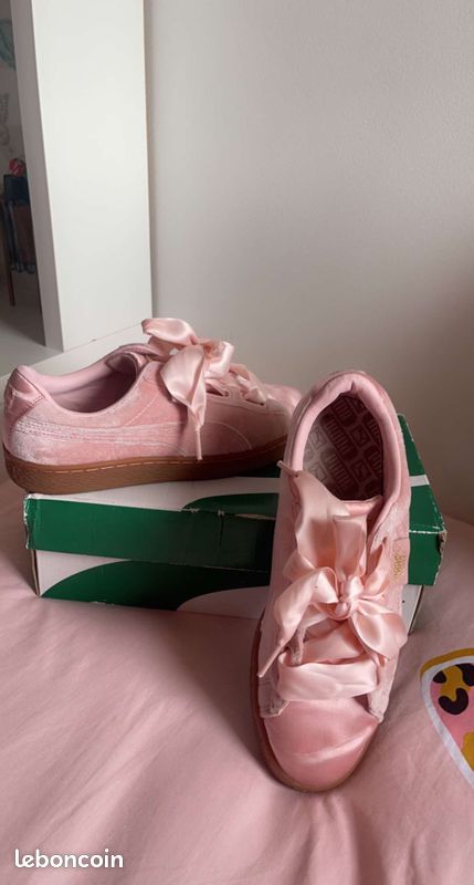 Basket puma rose poudrée (image 3)