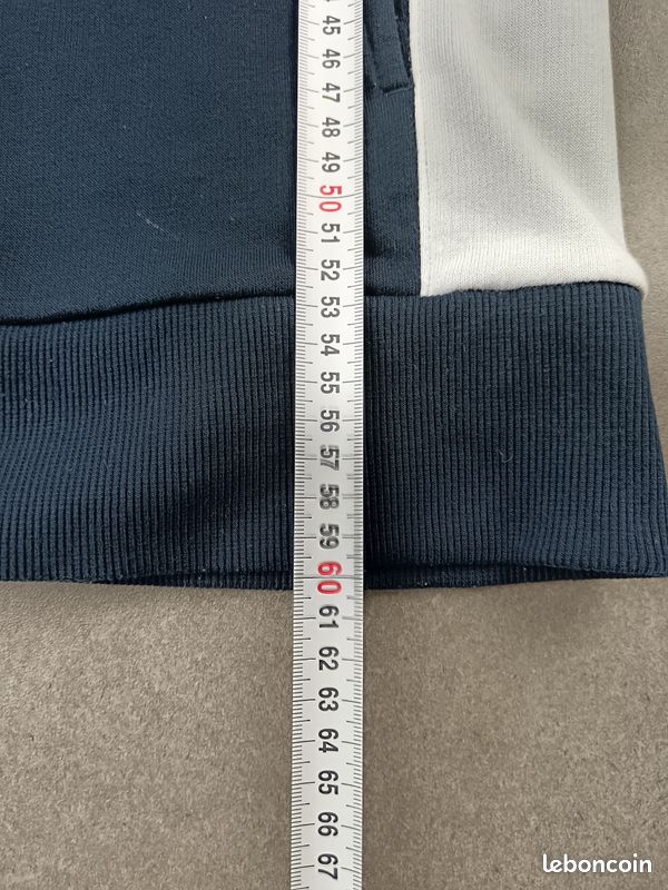 Tommy Hilfiger | cardigan gilet street sport full zip taille M 38 woman waistcoat | bleu #THPF195 (image 17)