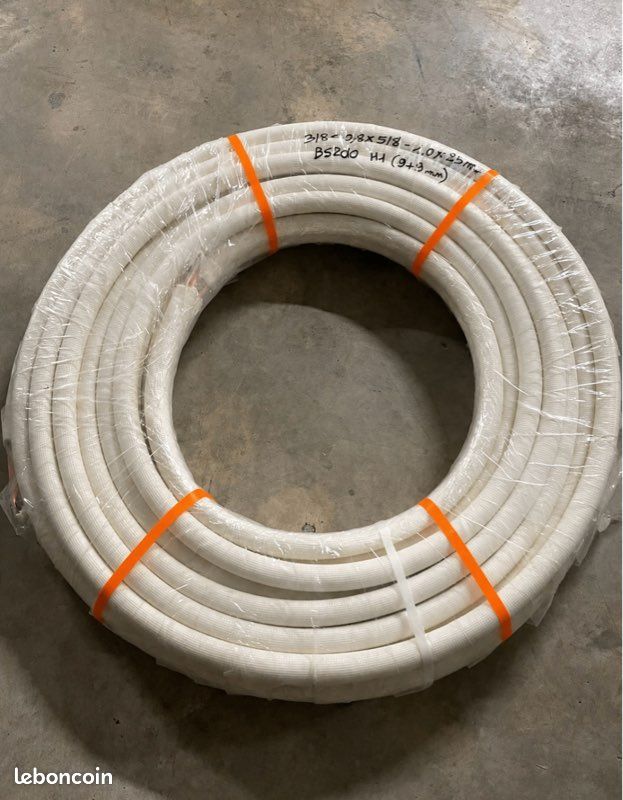 Liaison frigorifique cuivre 25m 3/8 - 5/8 (image 1)