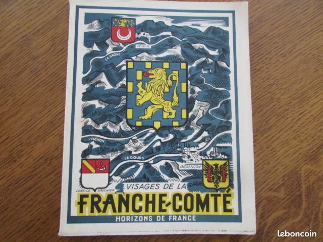 Livre Visages de la Franche Comté (image 1)
