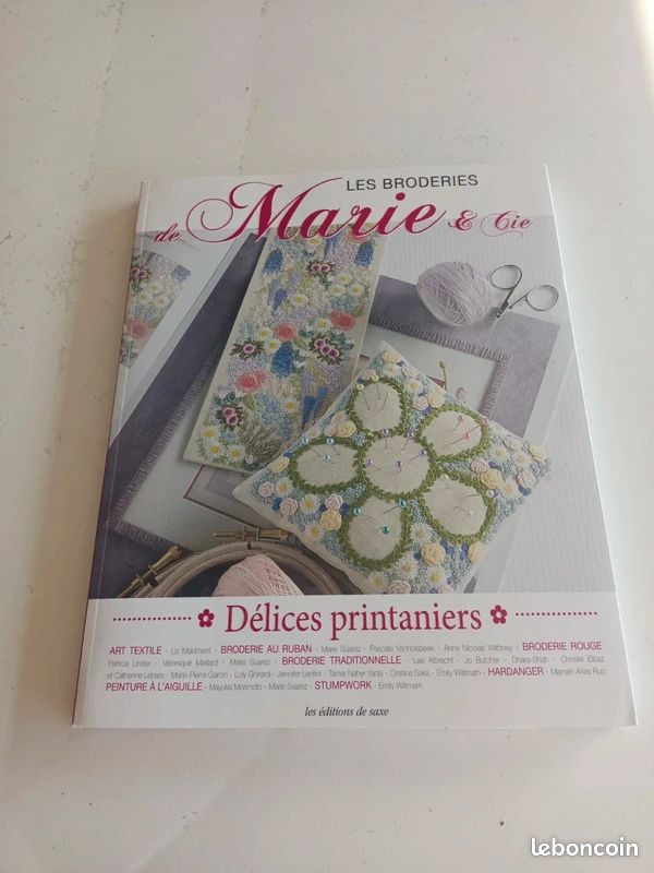 Les broderies de Marie & Cie n°10 - Délices printaniers (image 1)