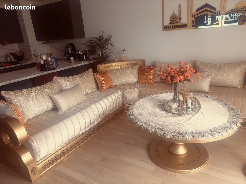 Salon marocain moderne en très bon état | Meubles à Casablanca