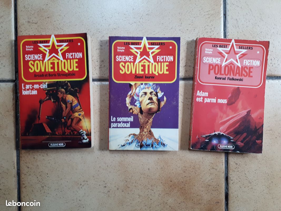 3 livres SF collection best sellers (image 1)