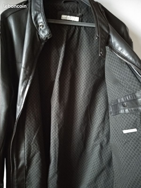 Veste blouson simili cuir Celio neuf (image 3)