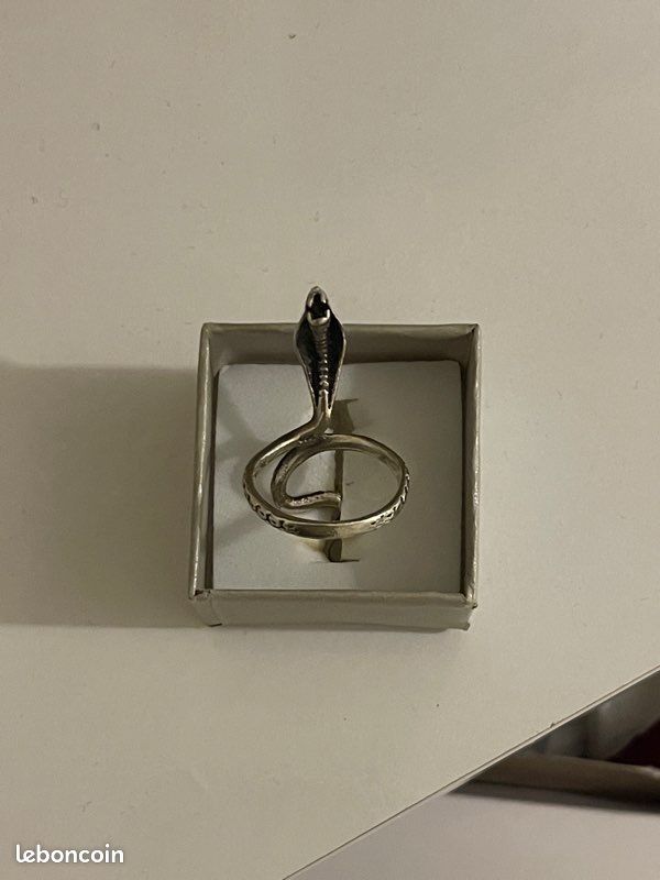 Bague serpent argent 925 (image 2)