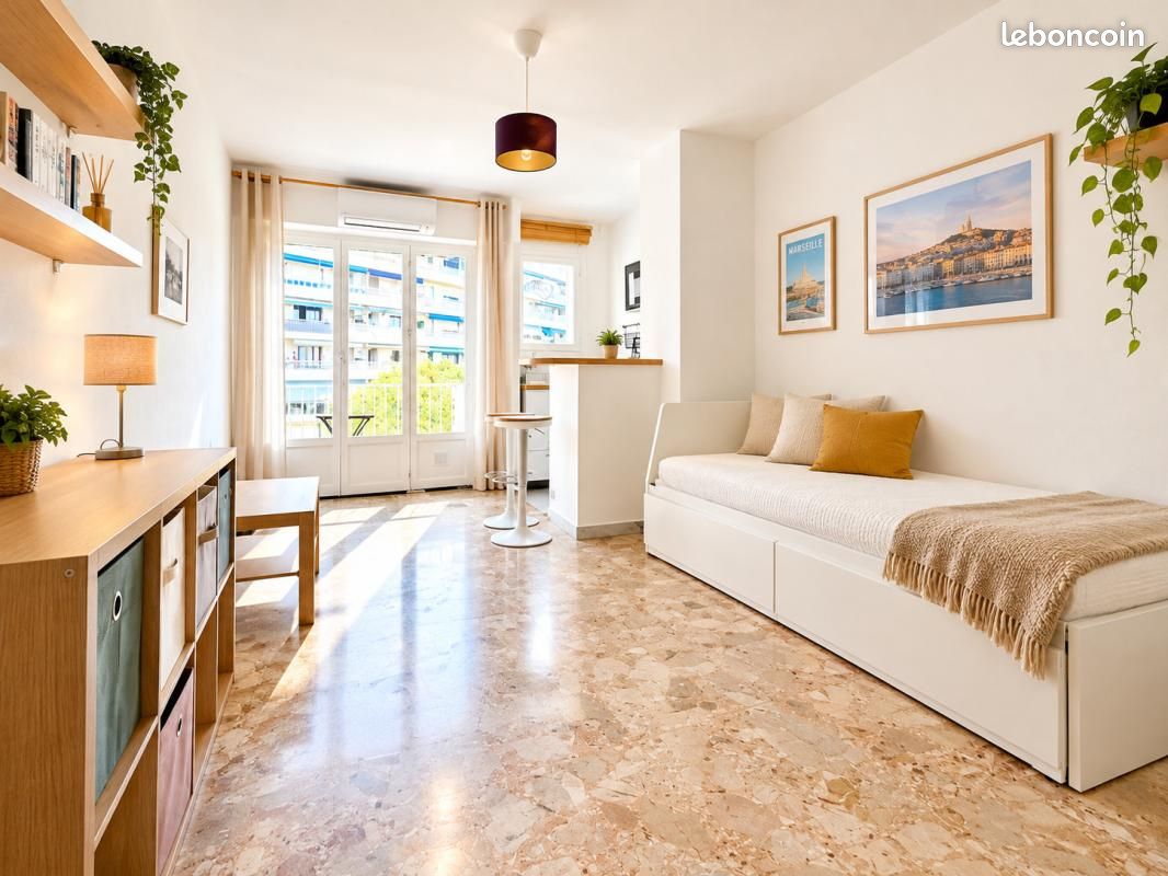 Appartement 1 pièce 28 m² · à Marseille · 28 m² · 750 €/mois