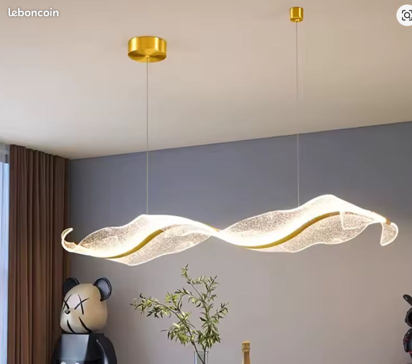 Plafonnier LED suspendu moderne (image 2)
