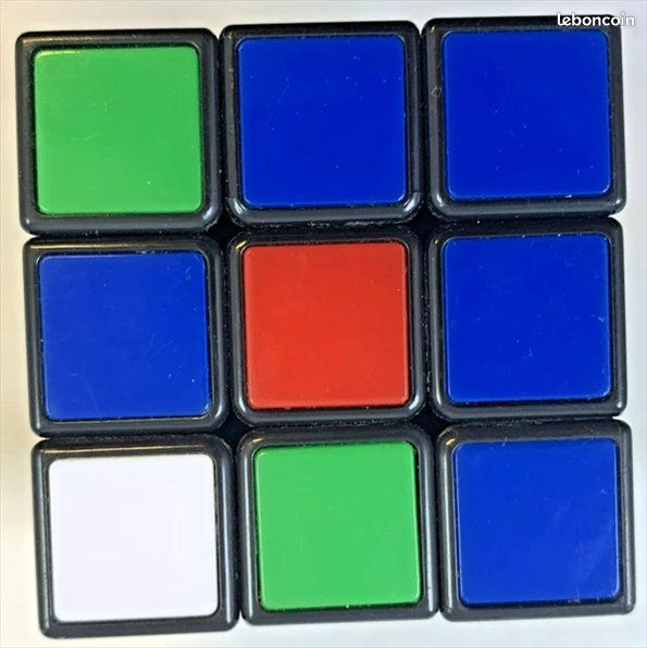 Rubik's Cube 3x3 Original – Casse-Tête Classique Avec Guide, Sans Autocollants, Dès 8 Ans
