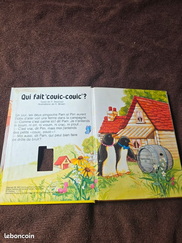 Qui fait couic couic ? vue de cote — LBC AT'Brocante Troyes