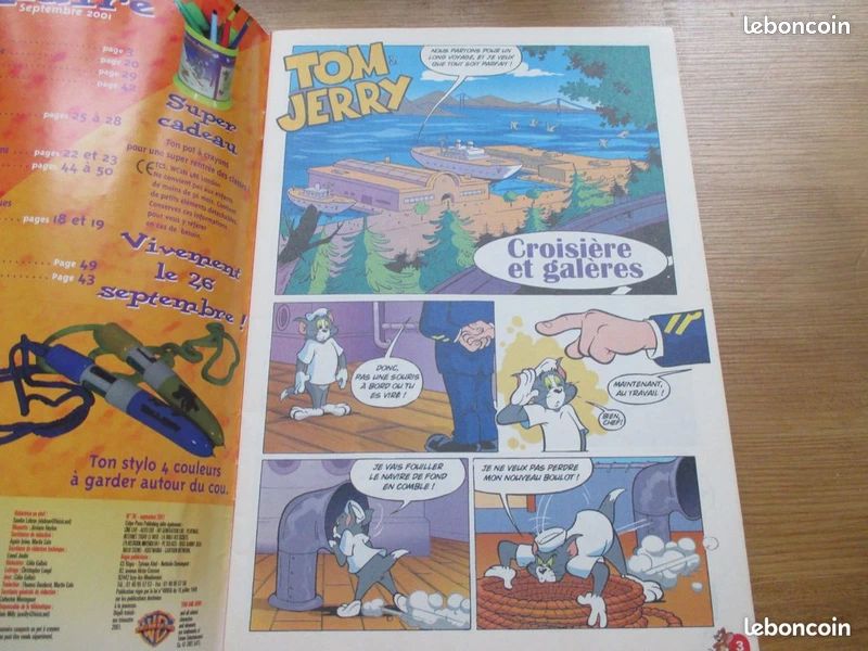 Magazine bande dessinée, n° 35, 2001, (image 2)