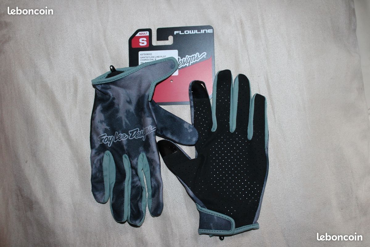 Gants de vélo ADULTES, de BMX, descente, ou trail TROYLEE DESIGNS Flowline, trois modèles en S, neufs (image 2)