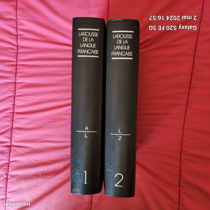 LIVRES - Larousse de la langue française - 2 volumes (image 9)