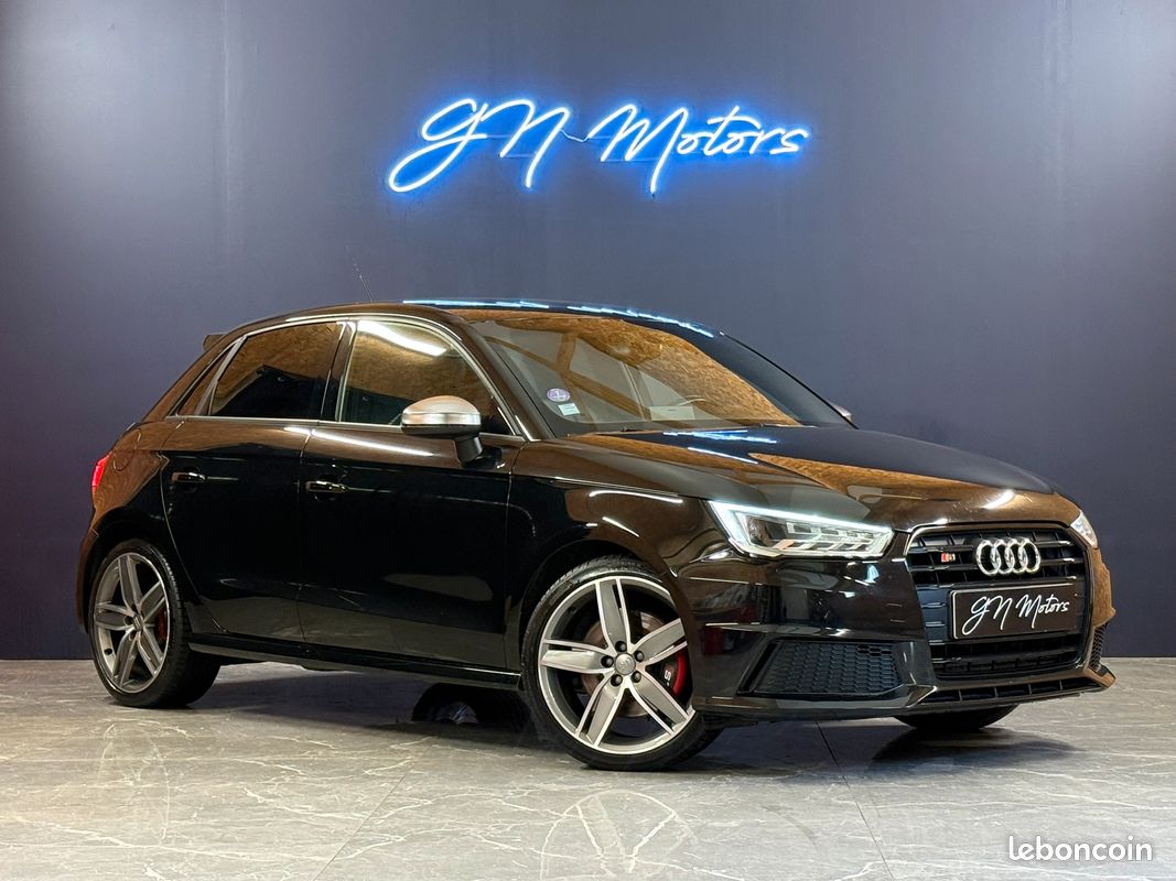 Audi S1 Sporback 2.0 TFSI 231ch - Garantie 12 mois - BOSE - Cuir nappa (image 1)