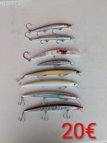 Leurres de pêche vintage Rapala (lot#18135