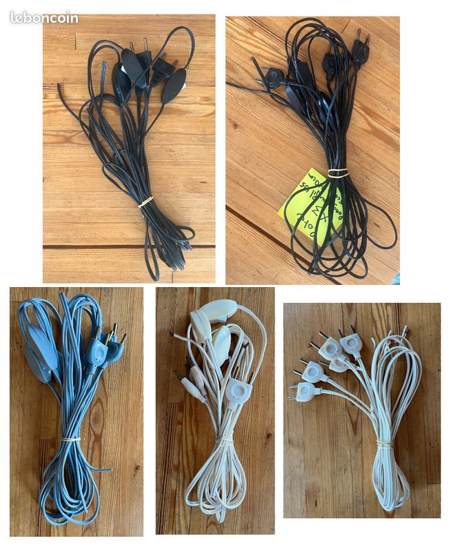 Lot De Matériel électrique GIRA - Interrupteurs Et Prises (occasion, Comme Neuf)