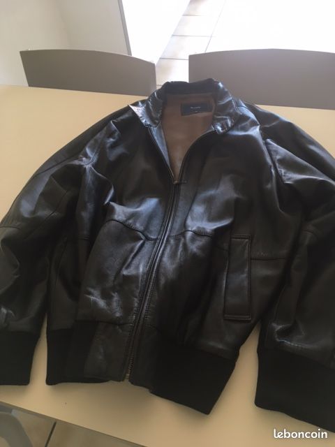 Blouson en cuir Façonnable (image 2)