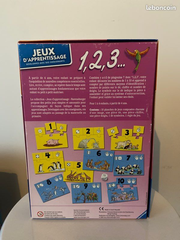 Jeu apprentissage 1,2,3 (image 2)