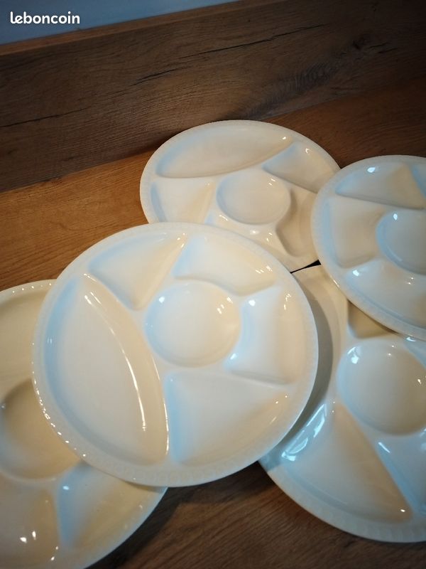 Assiettes à fondue Gien (image 2)