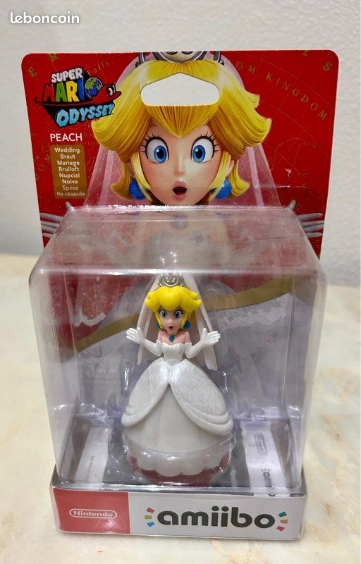 Super Mario Odyssey Peach San-Ei Large Princess Peach Toy Doll