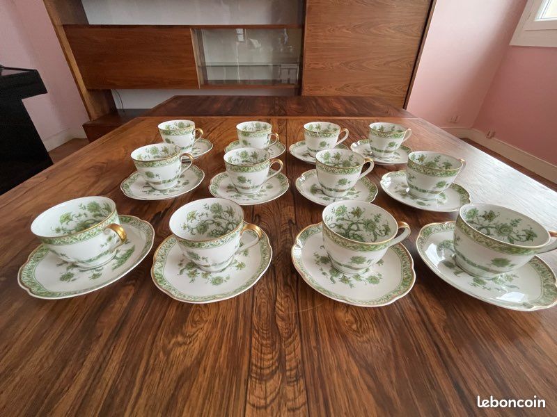 12 tasses à café Arbre de vie Haviland (image 5)
