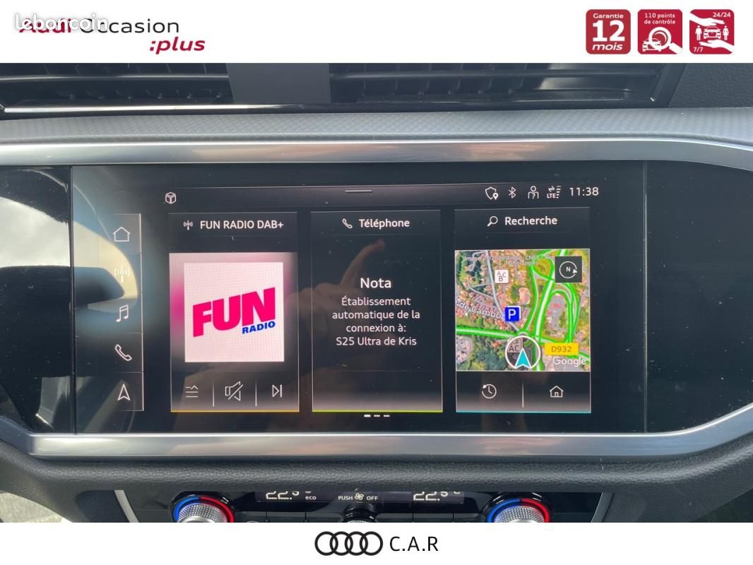 Audi Q3 45 TFSIe 245 ch S tronic 6 Business Executive (image 14)
