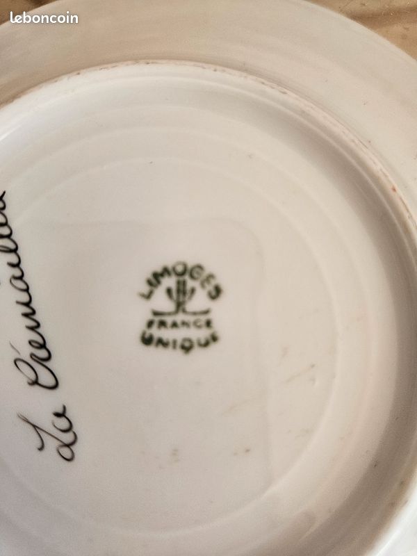12 tasses à thé Limoges unique 1930 (image 10)