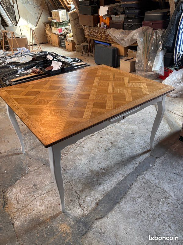 Table ancienne rénovée (image 6)