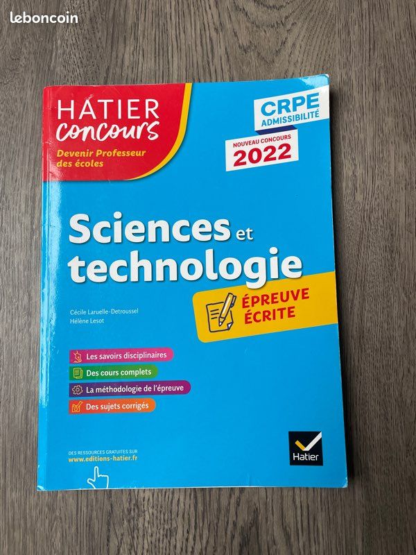 Livre CRPE SCIENCES (image 2)