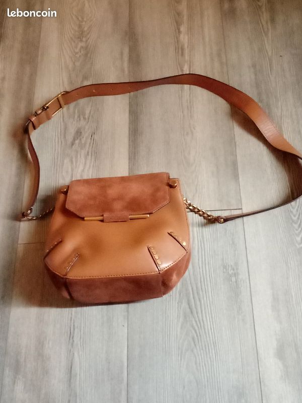 Sandro Bag Sac Sandro Marron Sacs à Bandoulière Sandro De Seconde