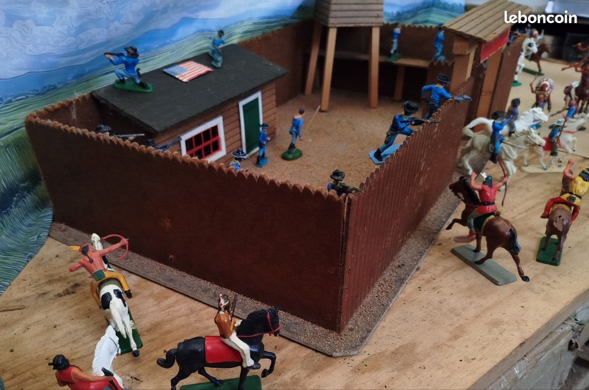 Très gros lot diorama : l'attaque de Fort Bill (image 8)