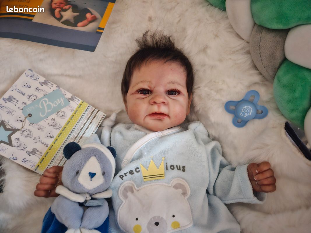Poupon Jumeaux Louis Et Louise - Bebe Reborn