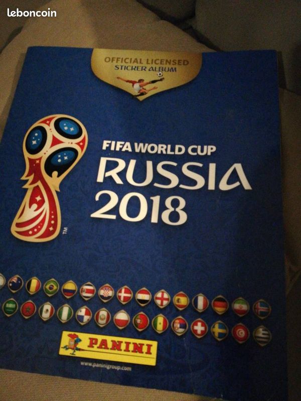 Panini foot Russie 2018 (image 2)