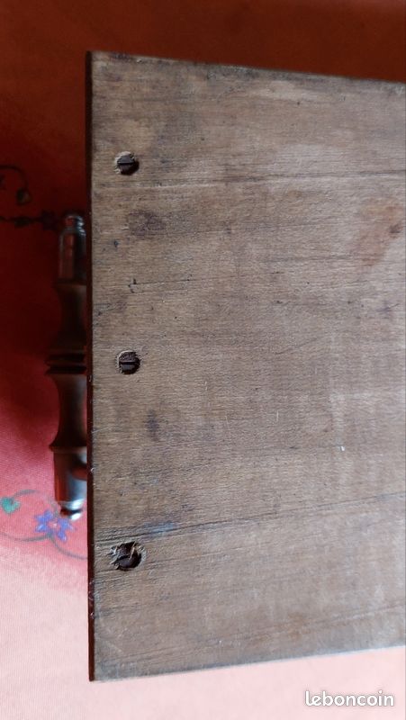 Ancien plateau bois art déco (image 4)