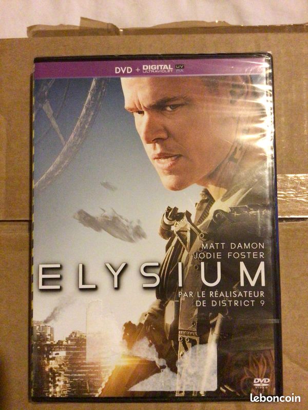 Elysium DVD neuf (image 1)