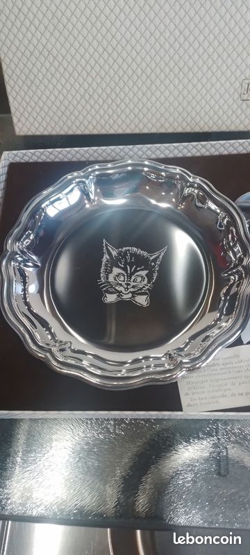 Jean Couzon - Assiette à bouillie et cuillère - Collection