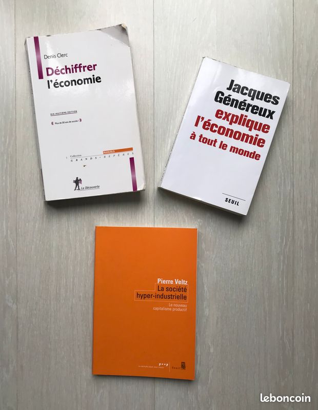 Livres d'économie (recommandés pour prépa ECE) (image 1)